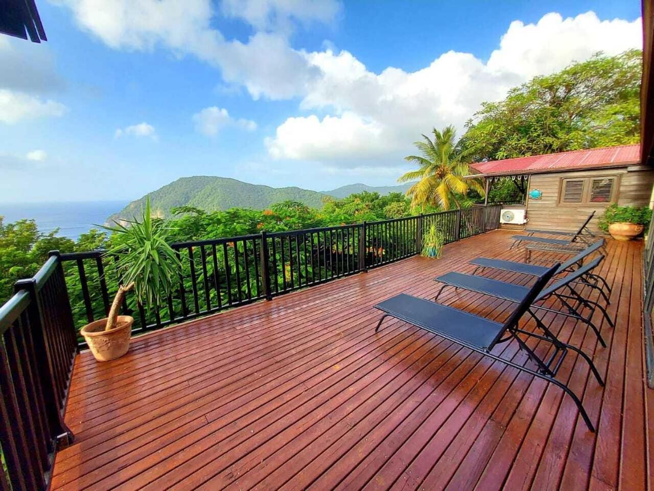 Villa Du Jardin Botanique, Ex. Propriete Coluche Deshaies Ngoại thất bức ảnh